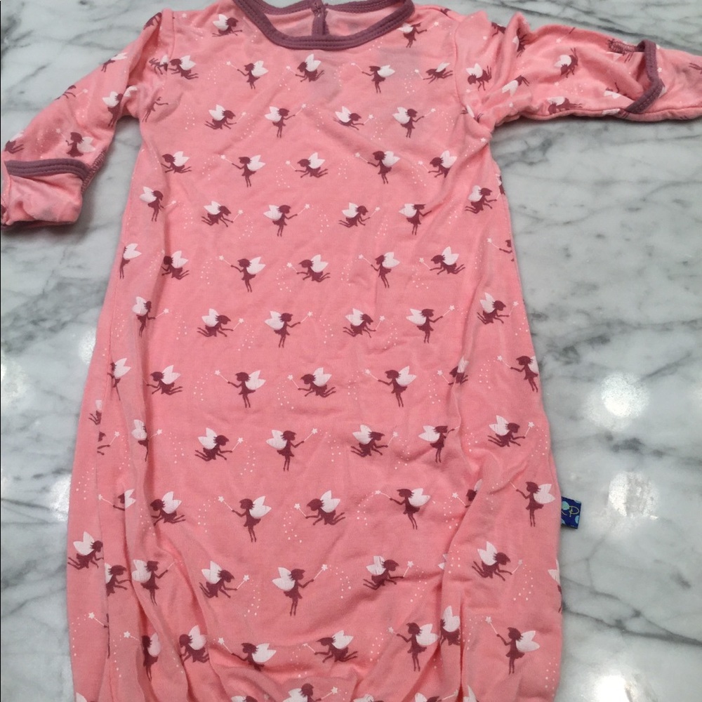 Kickee Pants layette gown Baby fairy